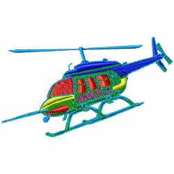 Airplanes Embroidery Design 9